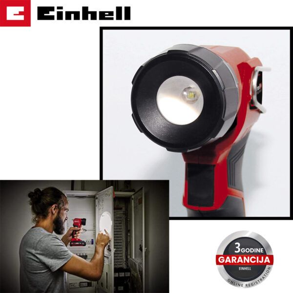 Aku ručna baterijska lampa Einhell TC-CL 18 Li H-Solo 4514130 18V